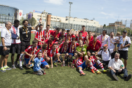El CE Manresa va celebrar la primera Copa Catalunya amateur // FOTO: FCF.CAT