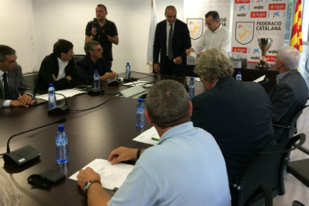 Sorteig Copa Catalunya 15-9-2014