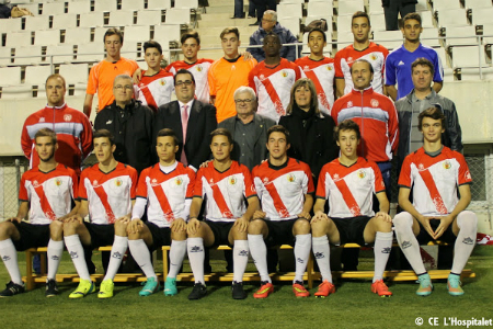 CE L'Hospitalet Juvenil A 2014-2015 // FOTO: celh.es