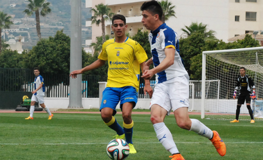 Una jugada del Las Palmas-Espanyol, dels quarts de final de la Copa de Campions // FOTO: rfef.es