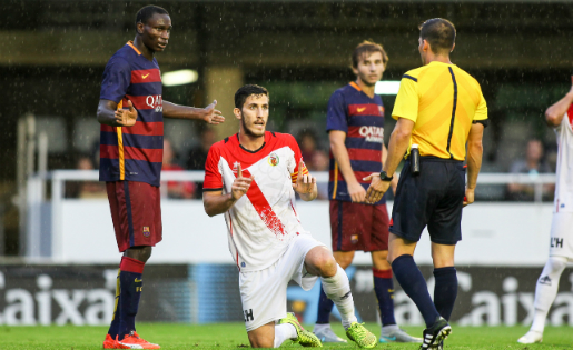 Aleix Coch va veure la quarta groga al Mini Estadi / FOTO: Àlex Gallardo @gallardophoto (celh.es)