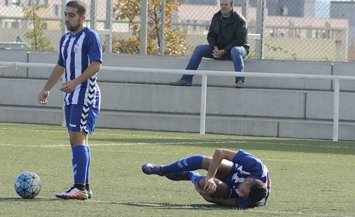 Ensopegada del San Cristóbal després d'una setmana amb un llarg pont // FOTO: David Ferrer (FC Santboià)