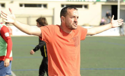 Jordi Cortés treballa perquè el Balaguer es recuperi després d'un inici d'any molt complicat // FOTO: David Ferrer (fcsantboia.cat)