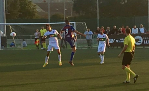 El Llagostera va remuntar el partit a un Elche sorprés // FOTO: Elche CF