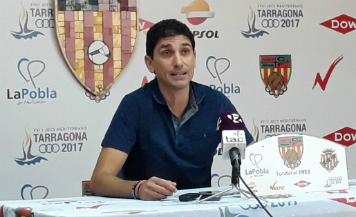 Juanma Pavón, entrenador del CF Pobla Mafumet // FOTO: CF Pobla de Mafumet