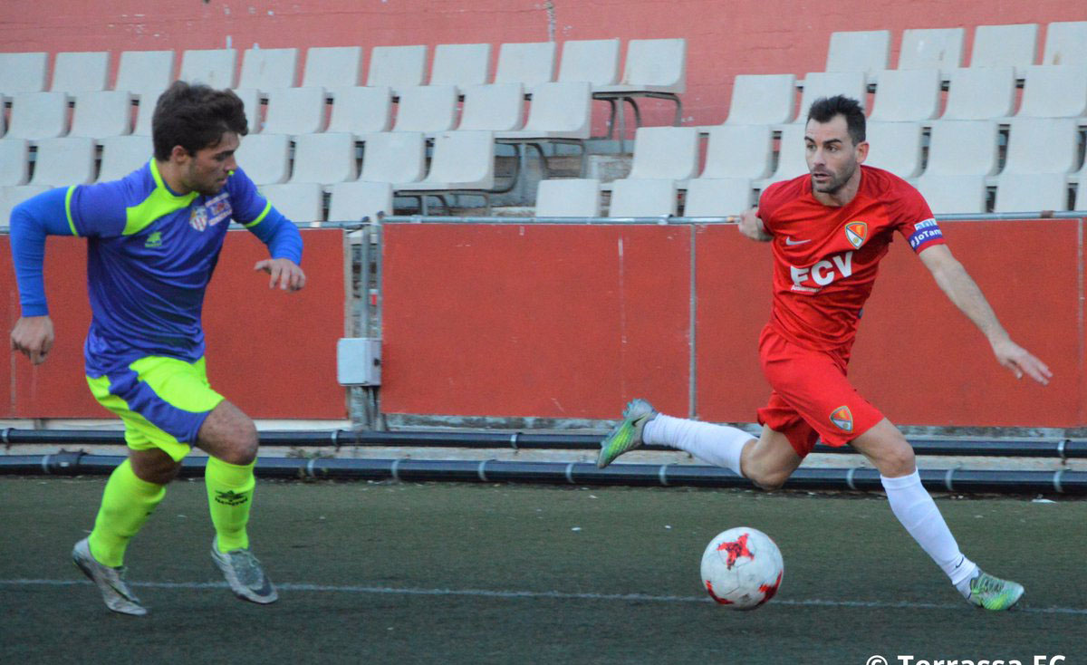 El Terrassa no podia passar de l'empat davant del VIlasar de Mar // FOTO: Terrassa FC