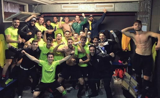 Un Viladecans de rècord segueix invicte lluny de casa // FOTO: Twitter UD Viladecans