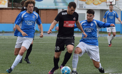 Molta polèmica en la primera derrota de la segona volta del Vic contra el Farners // FOTO: David Pallarols