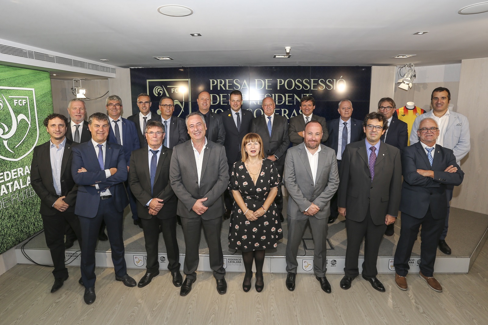 Joan Soteras i la seva junta