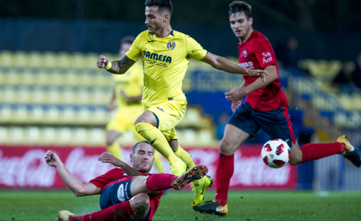 L'Olot va donar la campanada al Mini Estadi del Villarreal // FOTO: Villarreal CF