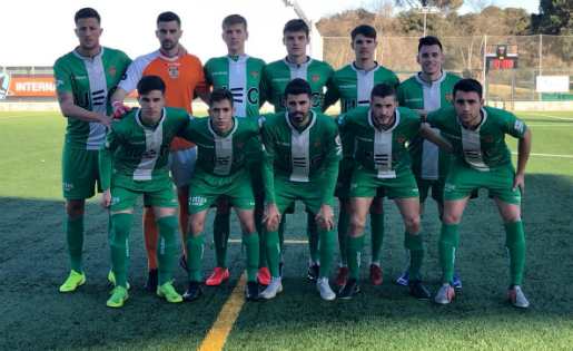 Aquest va ser l'onze inicial del Cornellà al camp de l'Inter // FOTO: @ue_cornella