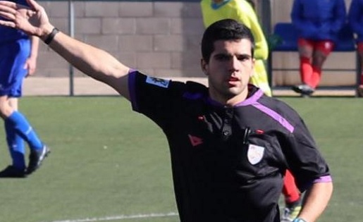 Antonio Berzosa, àrbitre