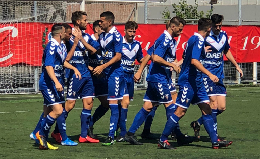 Els jugadors del Badalona van aconseguir un triomf incontestable // FOTO: Jordi Mestres