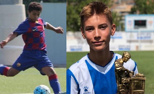 Wesley (Barça)-Pol Marcé (Espanyol),
