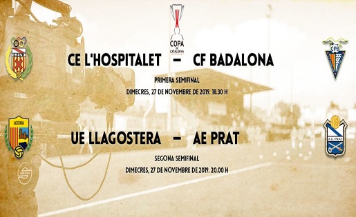 CopaCat , Badalona, L'Hospitalet, Llagostera, Prat