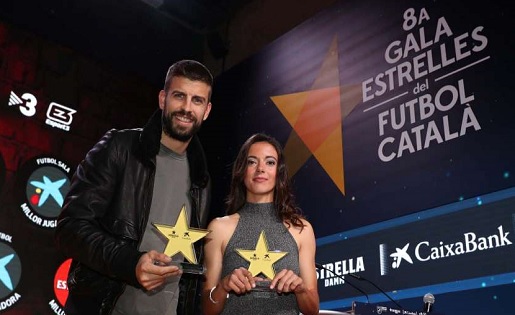 Gerard Piqué, Aitanna Bonmatí, FCF, Gala, Estrelles