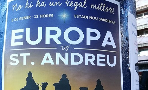 Europa, Sant Andreu , Cartell