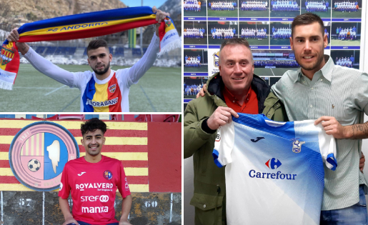 Andrés García, Moha Chabboura i Melgrati, algunes de les cares noves a Segona B
