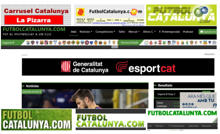 L'evolució de FutbolCatalunya als darrers 19 anys