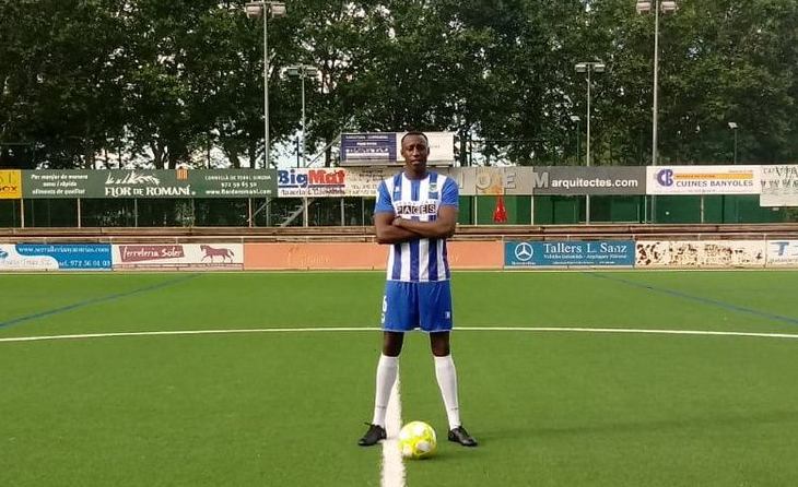 Sanku Jabbie, encara jugador del Banyoles