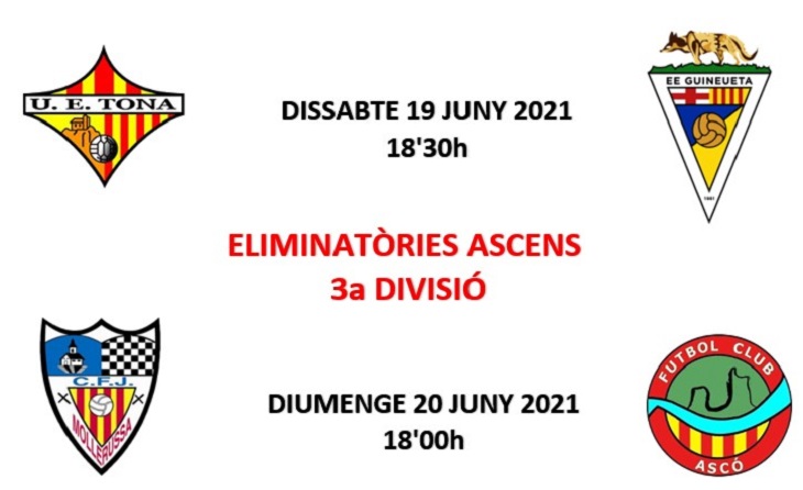 Eliminatòries Ascens 3a RFEF 2021