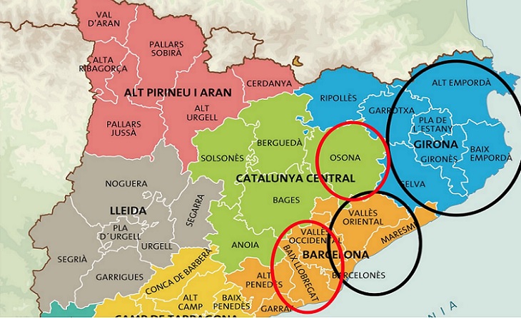 Osona, Carandell