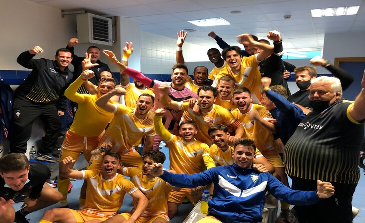 L'eufòria badalonina pot ser un abans i un després // FOTO: CF Badalona
