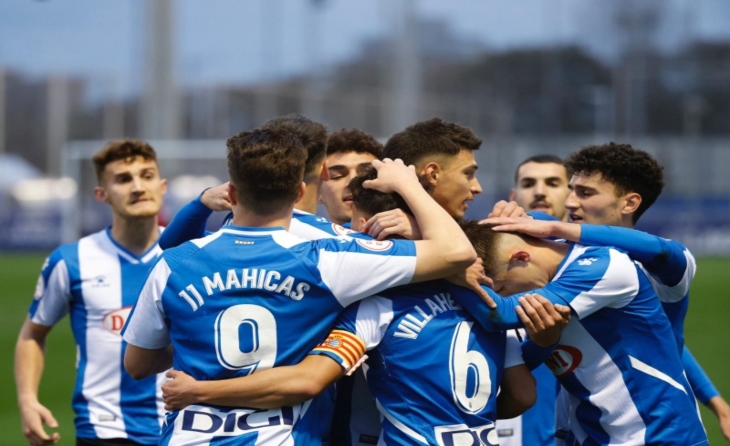 El filial de l'Espanyol va llançat, ja són 10 punts per sobre del sisè classificat // FOTO: RCD Espanyol B