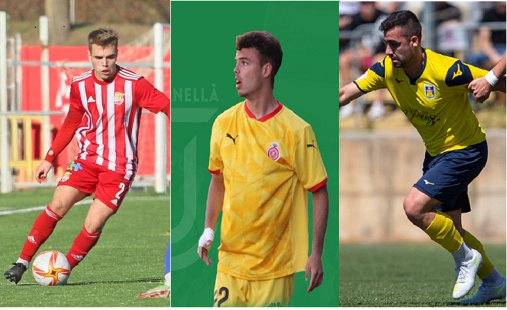 Uri Pérez (Manresa), Gonpi (Cornellà) i Kike Ramírez (Castelldefels).