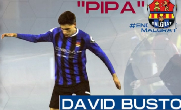 David Busto 'Pipa', Malgrat