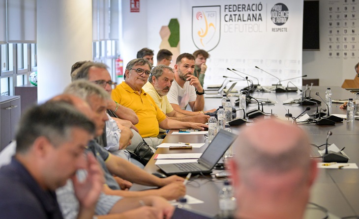 Un mes i mig ha trigat Soteras a rebre els clubs de la Lliga Elit // FOTO: FCF