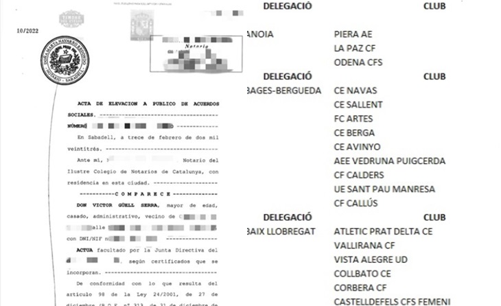 Actes fraudulentes 2024