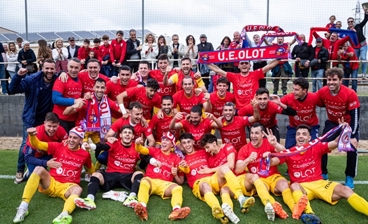 UE Olot, ascens