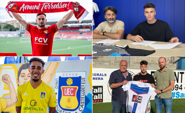 Alguns del fitxatges de l'estiu 2024-2025